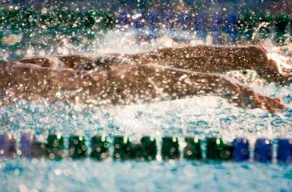 Swim teams in high school are a big deal