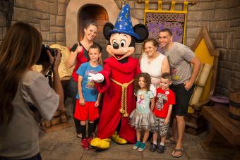 Mickey Mouse Greets Guests at Disney’s Hollywood Studios