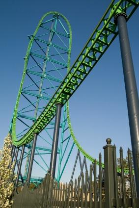 kingda ka roller coaster at Six Flags