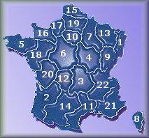 Regions of France