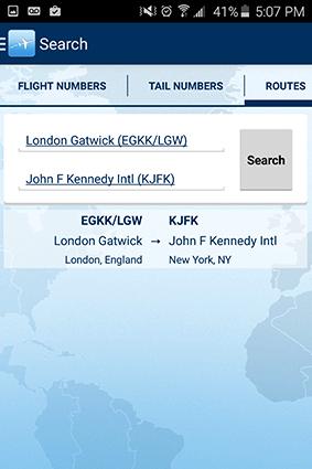 FlightAware App