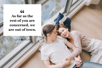 Young couple spending staycations together in living room