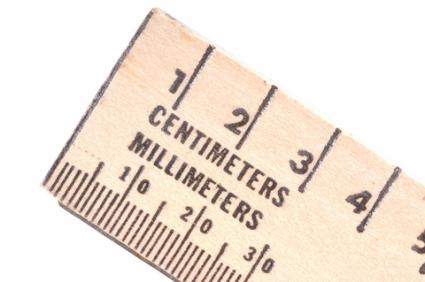 Metric ruler
