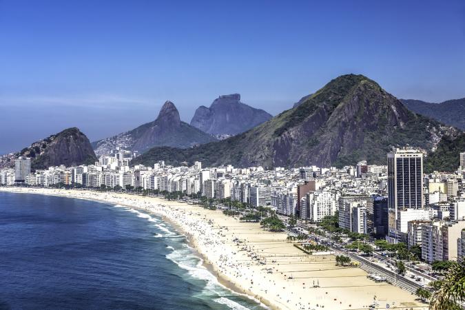 Copacabana beach