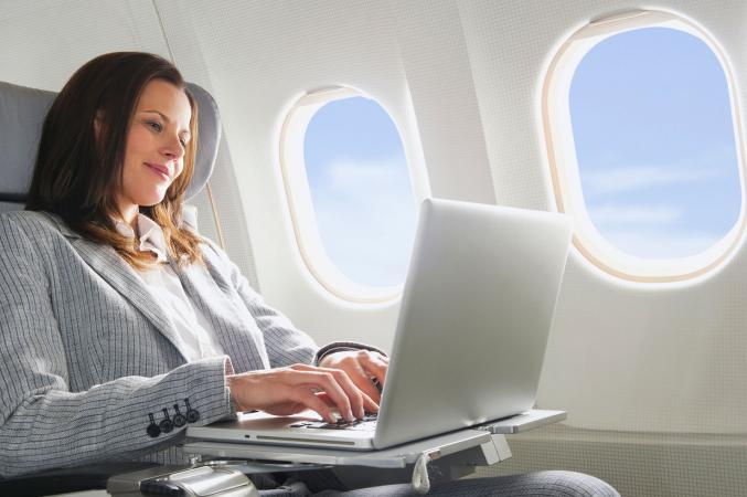 Internet on flight