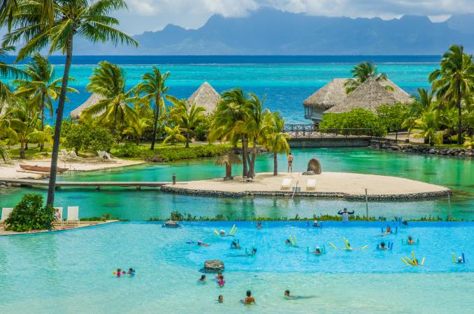 Tahiti-Moorea view