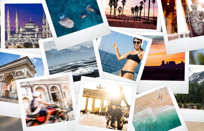 Camera prints of an year full of memories around the world