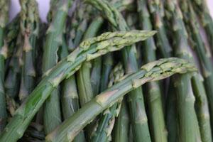 Fresh asparagus