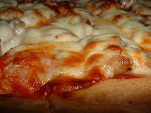 Fresh pizza