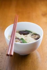 A bowl of pho.