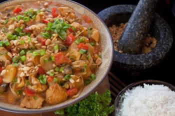 curry made with tofu