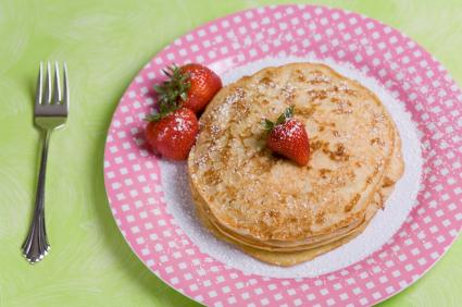 Vegan pancakes.
