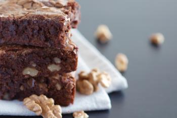 brownies with nuts