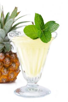 tropical protein smoothie