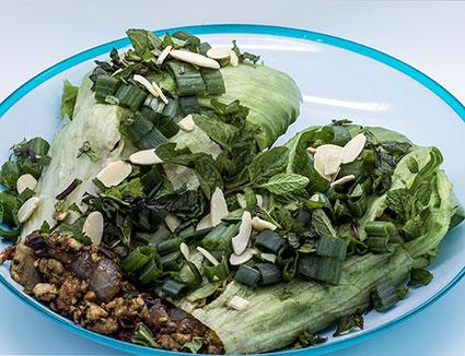 Fiery Tofu Wraps