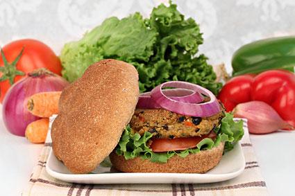 Vegetarian burger