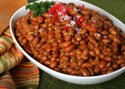 Sweet and spicy beans