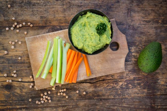 Avocado hummus