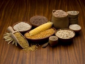 A variety of whole grains