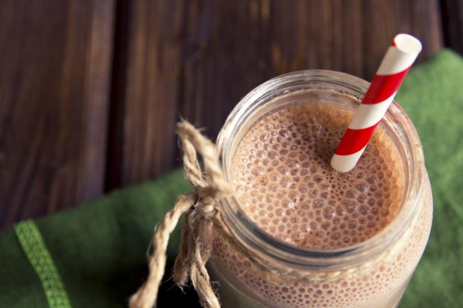chocolate protein shake