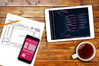 Using wireframe & HTML to build website