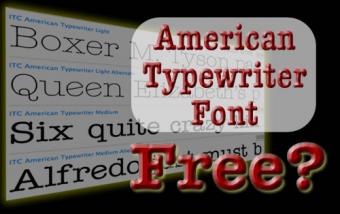 computer fonts