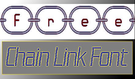 Free Chain Link Font | LoveToKnow