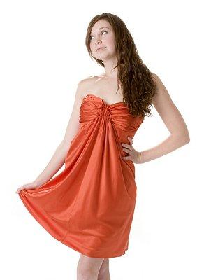 Burnt Orange Bridesmaid Dresses