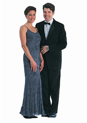 Black tie formal outfits