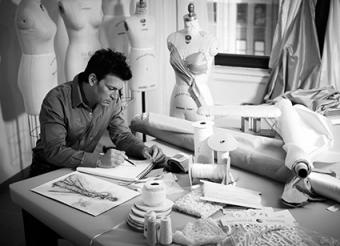 David Tutera in the studio