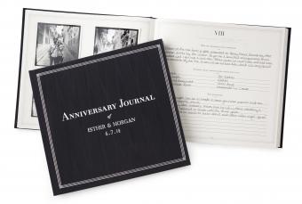 Personalized anniversary journal at uncommongoods.com