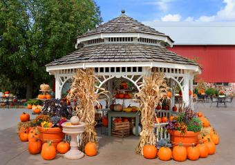 fall gazebo