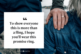 Promise on sale ring promises