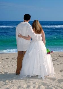 couple on beach