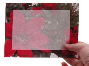 Make Christmas wedding invites yourself.