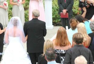 beginning of wedding ceremony