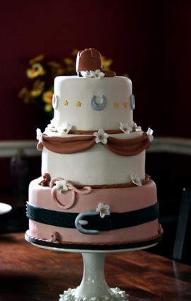 Country Western Style Wedding Cakes Lovetoknow