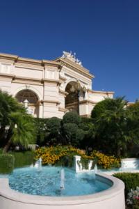Outside Gardens at Bellagio Hotel