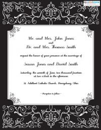 Wedding Invitation Free Printable