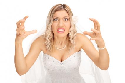 Angry bride