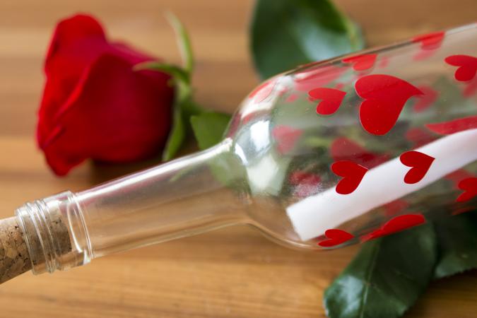 love letter in a bottle