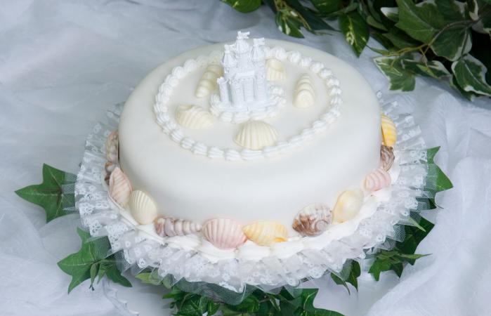 Sandcastle Wedding Cake Lovetoknow