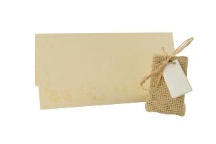 custom handmade wedding invitation