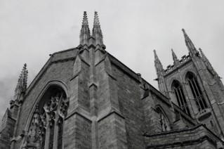 A Gothic church for a Halloween wedding