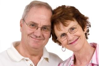 MIddle-aged parents of the groom