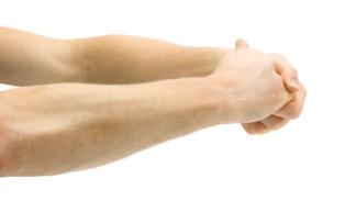 An example of anger body cue.