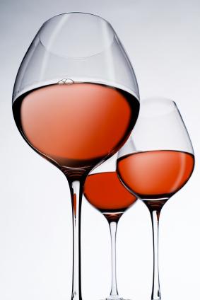 Blush wine