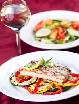 wine paired with mahi mahi