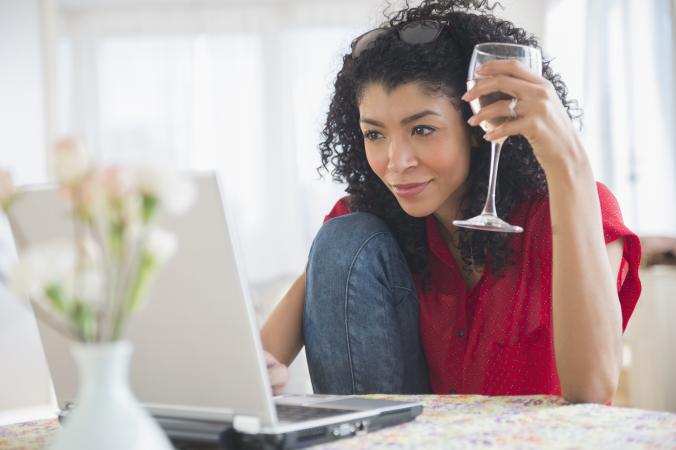 Shopping for wine online