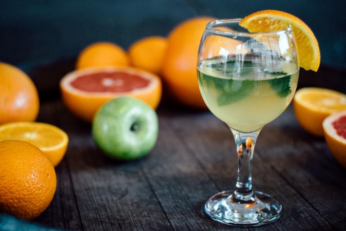white wine sangria